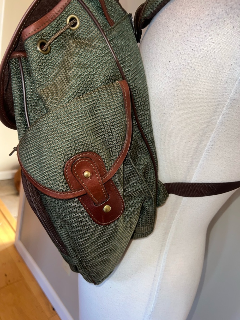 Hartmann Tweed & Leather Trim Travel Backpack - Picture 2 of 15